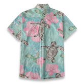 Turtle Paradise – Watercolor Hawaiian Shirt
